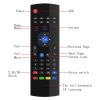MX3-M Air Mouse Wireless 2.4G Remote Control Keyboard with Microphone for Android TV Box / Mini PC - Image 7