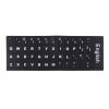 Keyboard Film Cover Independent Paste English Keyboard Stickers for Laptop Notebook Computer Keyboard (Black) - Image 2