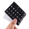 Keyboard Film Cover Independent Paste English Keyboard Stickers for Laptop Notebook Computer Keyboard (Black) - Image 5
