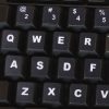 Keyboard Film Cover Independent Paste English Keyboard Stickers for Laptop Notebook Computer Keyboard (Black) - Image 6