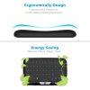 H18 2.4GHz Mini Wireless Air Mouse QWERTY Keyboard with Touchpad / Vibration for PC, TV (Black) - Image 10