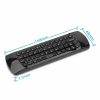 Rii i25 Air Mouse 2.4GHz Wireless Keyboard with IR Remote Controller for PC, Android TV Box / Smart TV, Game Devices (Black) - Image 4