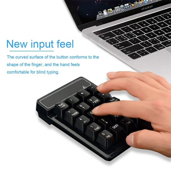 MC Saite 525RF 19 Keys Wireless 2.4G Numeric Keyboard - Image 10