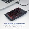 MC Saite 529 19 Keys Wired Three-color Backlight Numeric Keyboard - Image 6