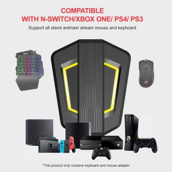 HXSJ P6 Keyboard Mouse Converter - Image 7