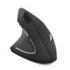 CM0093 Rechargeable Version 2.4GHz Three-button Wireless Optical Mouse Vertical Mouse for Left-hand, Resolution: 1000DPI / 1200DPI / 1600DPI (Black) - Image 2