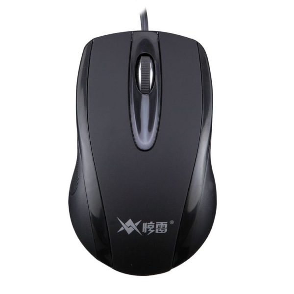 K-RAY M625 Ergonomics Design Business Wired Mouse (Black)
