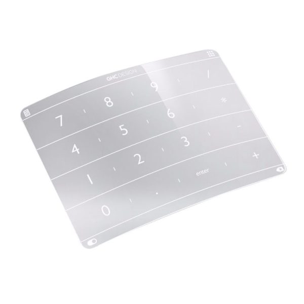 Original Xiaomi Youpin Nums Ultra-thin Smart Keyboard WIN MI 13Pet (fp) CH Mirror Silver with Fingerprints - Image 2