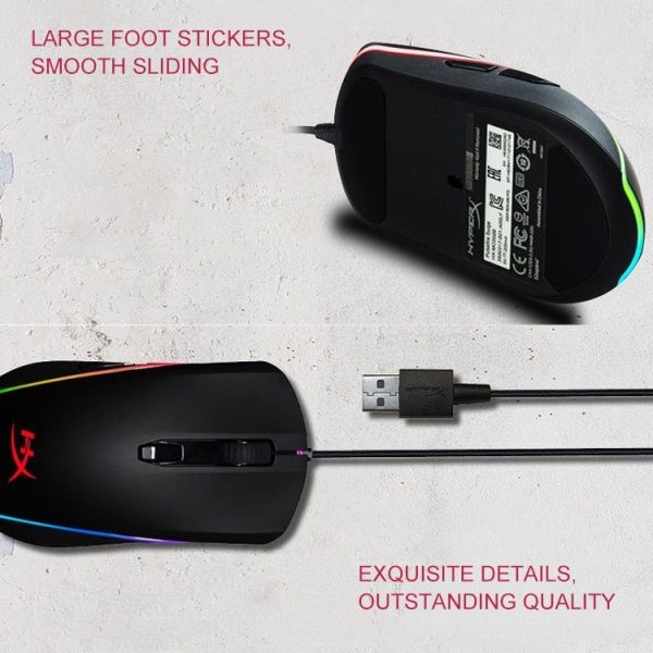 KingstonHyperX Pulsefire Surge HX-MC002B RGB 16000DPI Wired Mouse, Cable Length: 1.8m - Image 6
