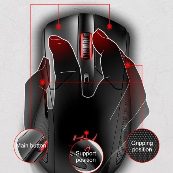 KingstonHyperX Pulsefire Dart HX-MC006B RGB Wireless 16000DPI Gaming Mouse - Image 7