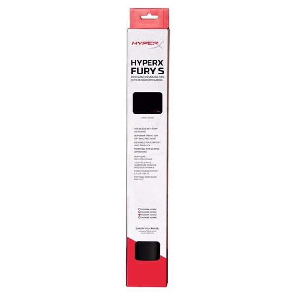 Kingston HyperX Mousepad Fury S HX-MPFS-L Gaming Mouse Pad - Image 3