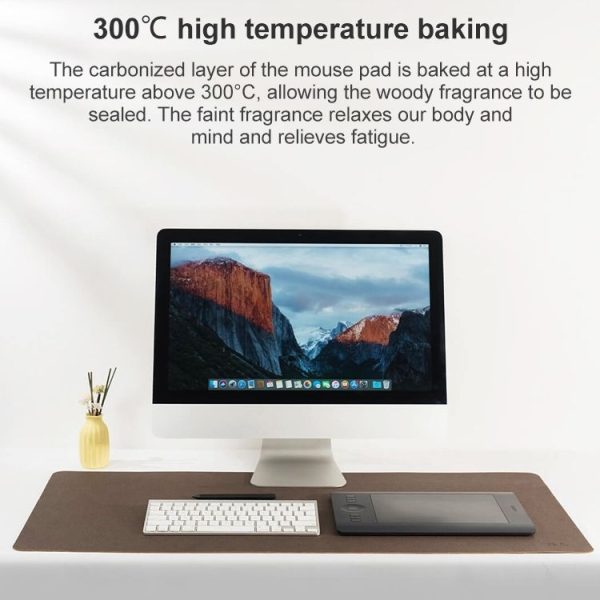 Original Xiaomi SOO-Z016-NA Natural Cork Carbonized Mouse Pad, Size: S 245x275x2.5mm - Image 3