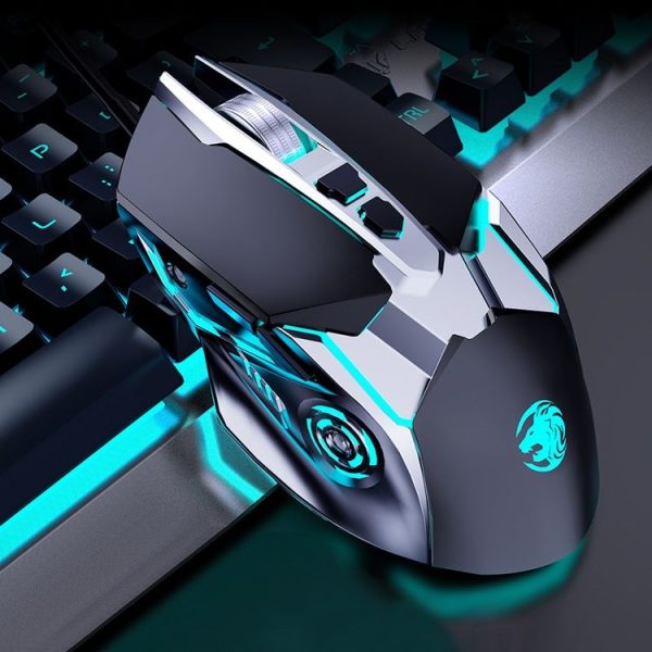 G5 Computer Notebook Custom Macro Programming Wired Gaming Mouse (Black)