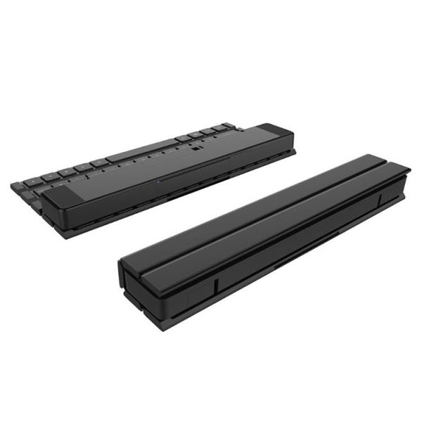 R4 Universal Portable Folding Mini Wireless Bluetooth Keyboard (Black) - Image 3