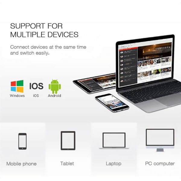 R4 Universal Portable Folding Mini Wireless Bluetooth Keyboard (Black) - Image 7