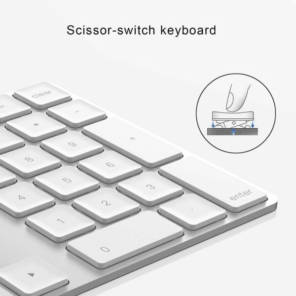 BT181 34 Keys Bluetooth Numeric Small Keypad (Black) - Image 4