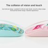 FOETOR V8h Animal Pattern Wireless Mouse (Peacock) - Image 3