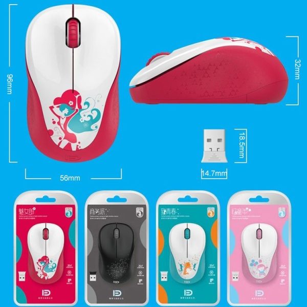 FOETOR V10 Business Wireless Mouse (Dark Grey) - Image 7