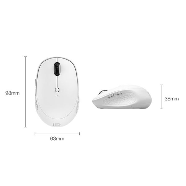 FOETOR E580 Wireless Bluetooth Mouse (Black) - Image 2