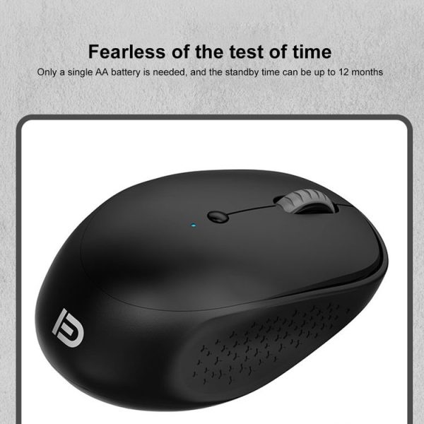 FOETOR E580 Wireless Bluetooth Mouse (Black) - Image 4