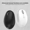 FOETOR E580 Wireless Bluetooth Mouse (Black) - Image 6