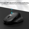 FOETOR E603tu Dual Modes Wireless Bluetooth Mouse (Black) - Image 2