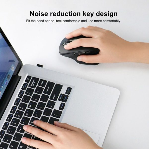 FOETOR E603tu Dual Modes Wireless Bluetooth Mouse (Black) - Image 3