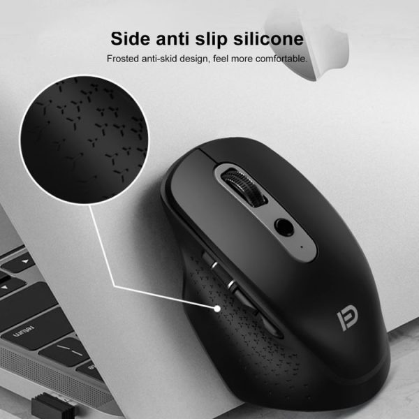 FOETOR E603tu Dual Modes Wireless Bluetooth Mouse (Black) - Image 4
