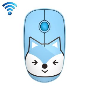 FOETOR E680 Purtable Office Wireless Mouse (Blue)
