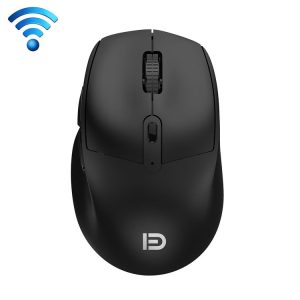 FOETOR i760t Dual Modes Mute Wireless Bluetooth Mouse (Black)