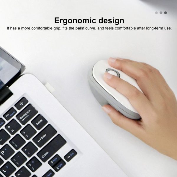 FOETOR i887 Wireless Vertical Mouse (Black) - Image 4