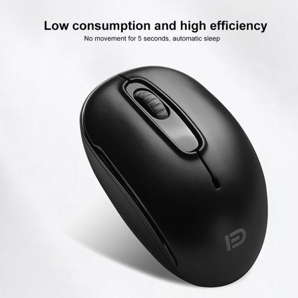 FOETOR M510c Mini Mute Wireless Mouse (Green) - Image 4