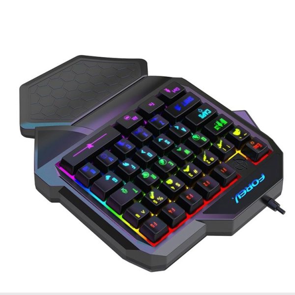 FOREV FV-F6 Wired Gaming Illuminated Keyboard (Black) - Image 2