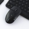 Beny M686DS Bluetooth + 2.4GHz 1600DPI 3-modes Adjustable Business Wireless Silent Mouse (Black)