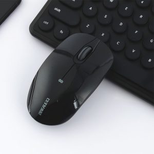 Beny M686DS Bluetooth + 2.4GHz 1600DPI 3-modes Adjustable Business Wireless Silent Mouse (Black)