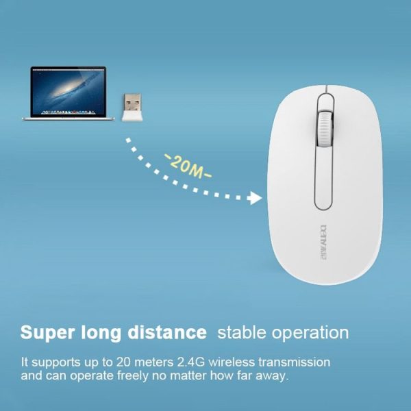 Beny M680 2.4GHz 1600DPI 3-keys Business Wireless Silent Mouse (Black) - Image 8