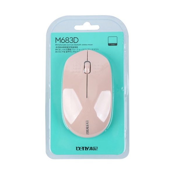 Beny M683D 1600DPI Business Bluetooth Wireless Silent Mouse (Black) - Image 4