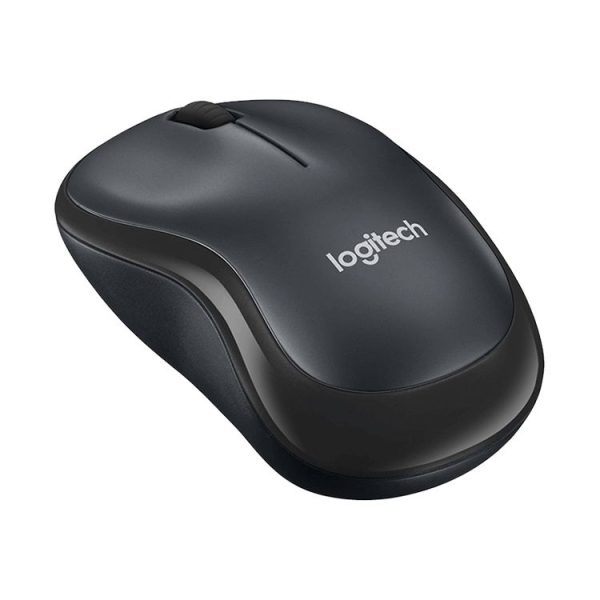 Logitech M220 1200DPI 2.4GHz Ergonomic Wireless Mouse (Black) - Image 2