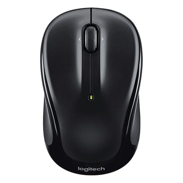 Logitech M325S 1000DPI 2.4GHz Ergonomic Wireless Mouse (Black)
