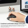 Logitech M720 1000DPI 2.4GHz Wireless Bluetooth Multimode Mouse (Black) - Image 7