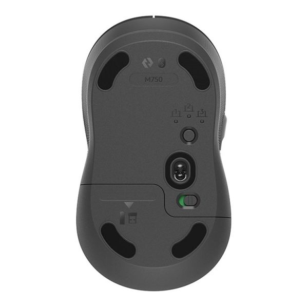 Logitech M750L 2000DPI 2.4GHz Wireless Bluetooth Dual Mode Mouse (Black) - Image 4