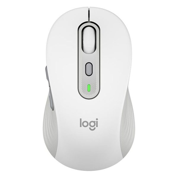 Logitech M750 2000DPI 2.4GHz Wireless Bluetooth Dual Mode Mouse (White)