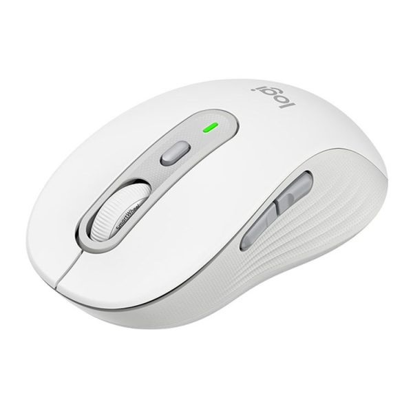 Logitech M750 2000DPI 2.4GHz Wireless Bluetooth Dual Mode Mouse (White) - Image 2