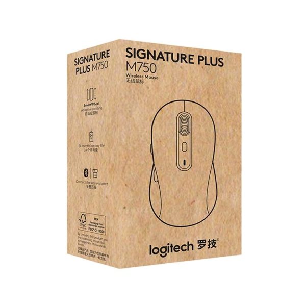 Logitech M750 2000DPI 2.4GHz Wireless Bluetooth Dual Mode Mouse (White) - Image 9