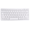 BK-3001 Bluetooth Wireless 78 Keys Ultrathin Keyboard for Windows / iPad / iPhone (Silver)