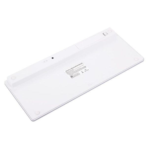 BK-3001 Bluetooth Wireless 78 Keys Ultrathin Keyboard for Windows / iPad / iPhone (Silver) - Image 4