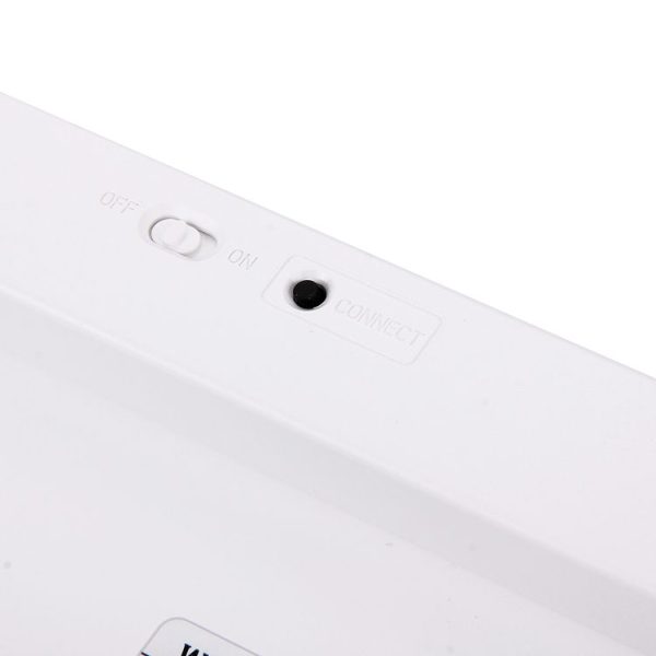 BK-3001 Bluetooth Wireless 78 Keys Ultrathin Keyboard for Windows / iPad / iPhone (Silver) - Image 6