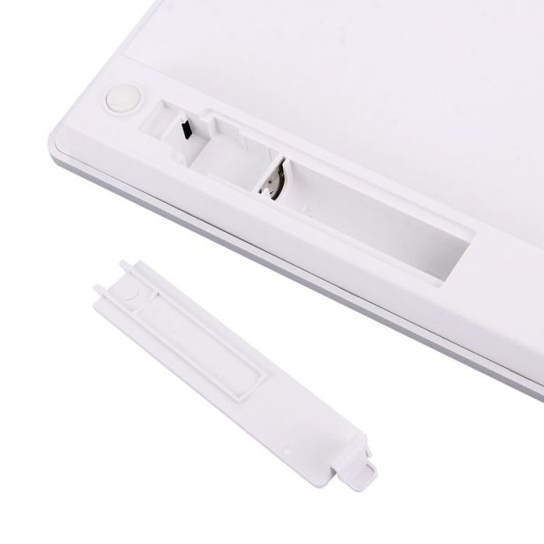 BK-3001 Bluetooth Wireless 78 Keys Ultrathin Keyboard for Windows / iPad / iPhone (Silver) - Image 7