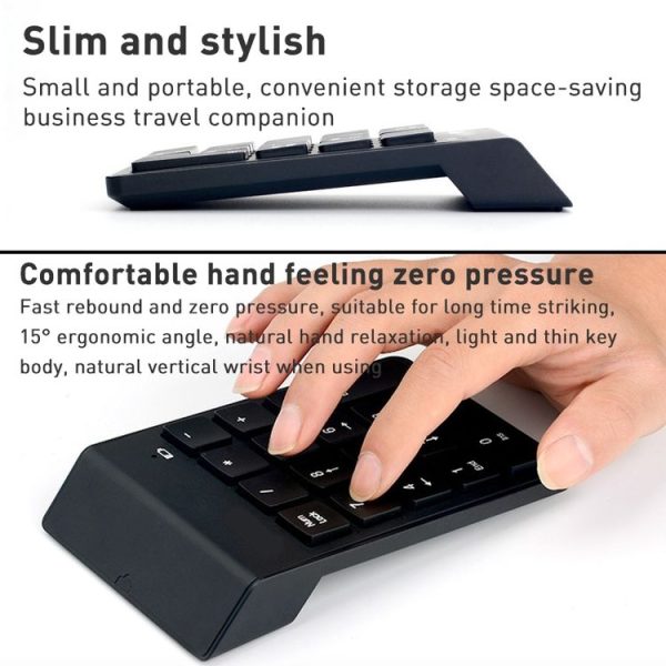 MC Saite 2129RF 18 Keys Wireless 2.4G Numeric Keyboard - Image 3