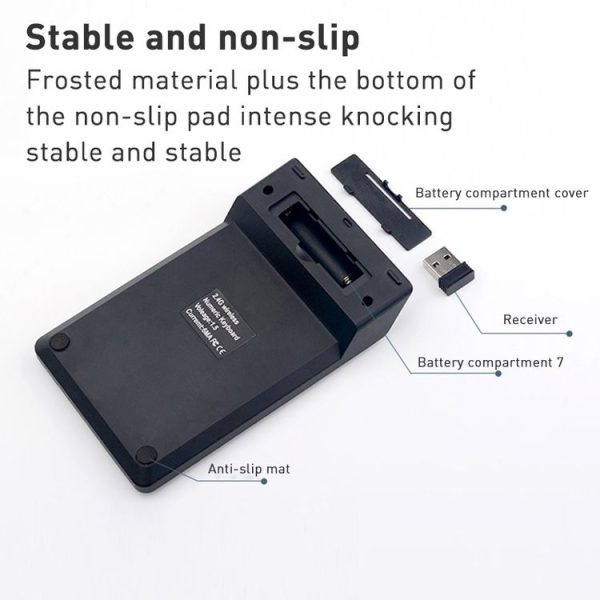 MC Saite 2129RF 18 Keys Wireless 2.4G Numeric Keyboard - Image 5